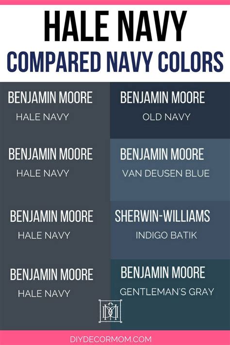 hale navy vs naval paint.